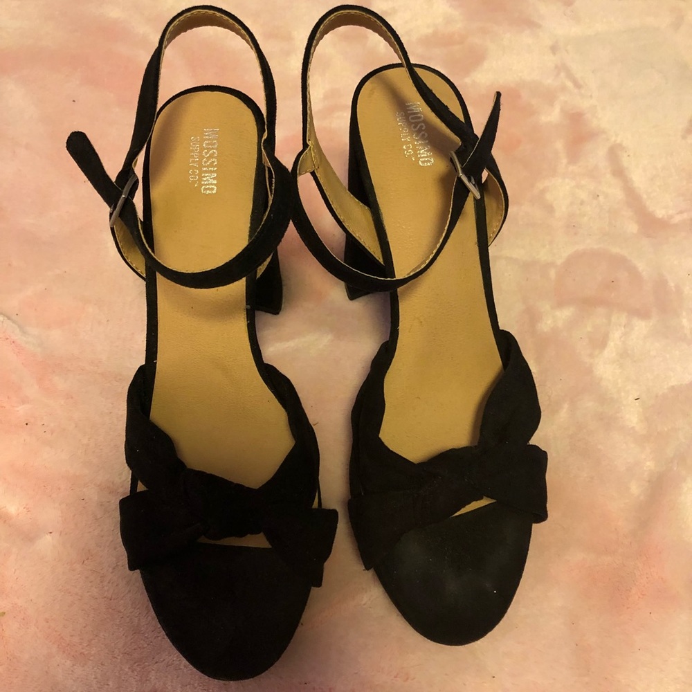 Black heels